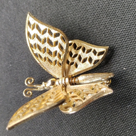 2/$45 Vintage Butterfly Duo Pendants - Picture 3 of 15